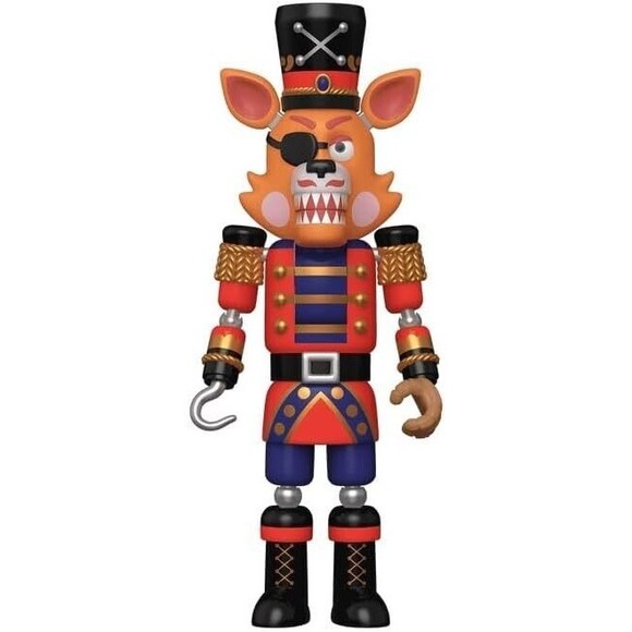Amazon.com: Funko Action Figure: FNAF Five Nights at  Five Nights at Freddy\'s Funko Christmas Holiday Action Figure Nutcracker Foxy